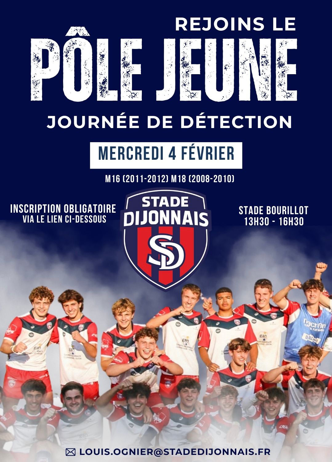 𝗝𝗢𝗨𝗥𝗡𝗘𝗘 𝗗𝗘 𝗗𝗘𝗧𝗘𝗖𝗧𝗜𝗢𝗡 – 𝗣𝗢𝗟𝗘 𝗝𝗘𝗨𝗡𝗘𝗦 🏉🔴🔵